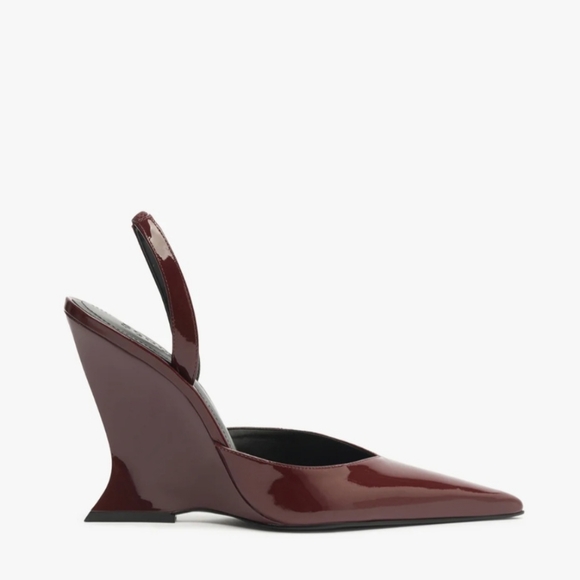 Brand New In Box With Dustbag Schutz Siena Pump In Cherry Wine - Picture 5 of 10